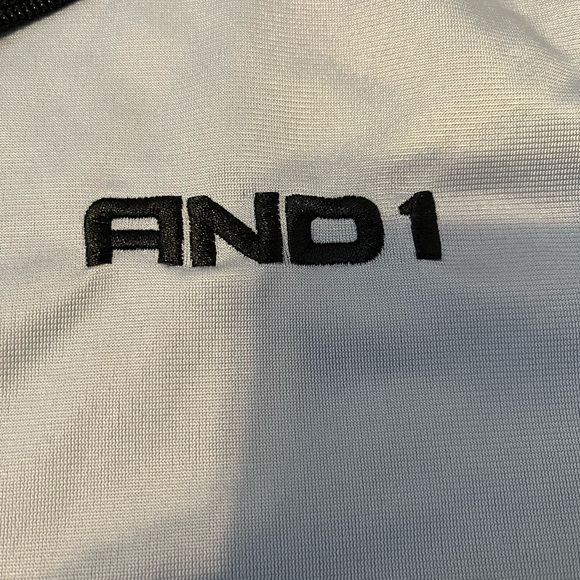 Vintage AND 1 Full‎ Zip Grey Jacket Mens Size XL - Picture 5 of 7